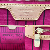 Louis Vuitton Tote Bag Monogram Neverfull MM Brown Pouch
