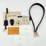 Louis Vuitton Emplant Montaigne MM Shoulder Bag Marine Rouge Navy