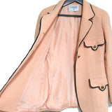 Chanel Coco Mark Single Tweed Jacket