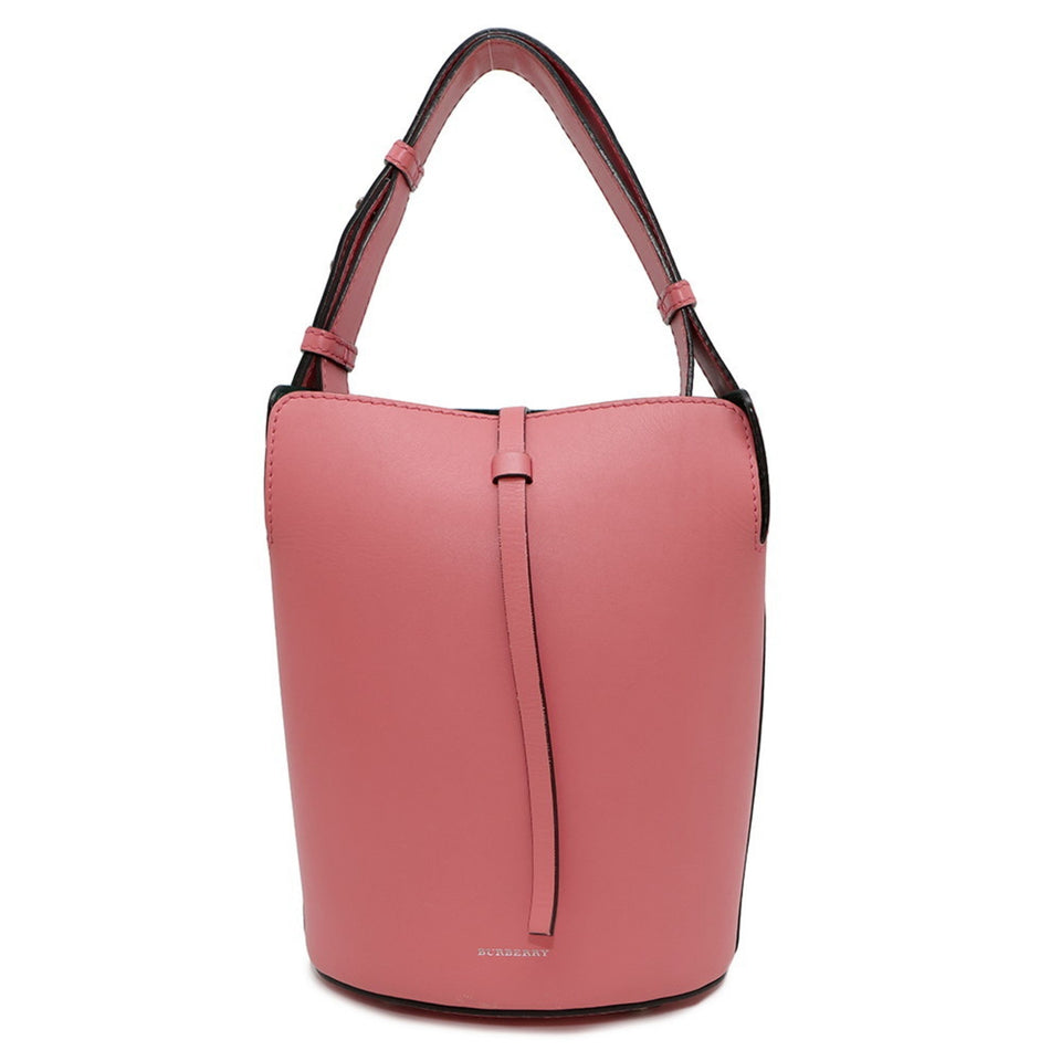 Burberry Pink Leather Handbag ( )