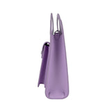 Burberry Purple Leather Handbag Shoulder Bag ( )