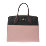 Louis Vuitton City Steamer MM Magnolia Noir Bordeaux Women's Leather Bag