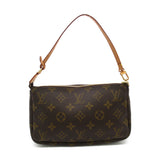 Louis Vuitton Pochette Accessoires Accessory Pouch Brown Monogram PVC coated canvas Clutch