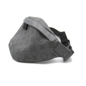 Louis Vuitton Discovery Bumbag PM Gray Monogram Shadow leather