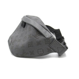 Louis Vuitton Discovery Bumbag PM Gray Monogram Shadow leather
