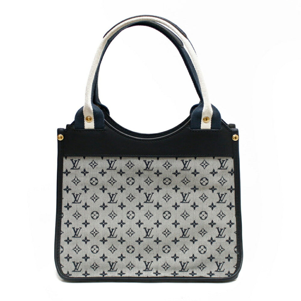 Louis Vuitton Handbag Monogram Mini Sack Catline Blue Ladies Canvas