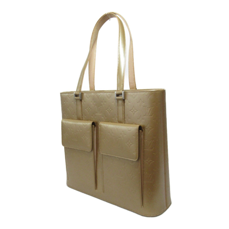 Louis Vuitton Wilwood Tote Bag Brown Amble Monogram Matt PVC coated canvas