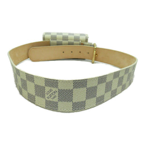 Louis Vuitton Sunchu Pochette Solo Belt White Damier Azur PVC coated canvas M9835S Clutch