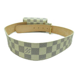 Louis Vuitton Sunchu Pochette Solo Belt White Damier Azur PVC coated canvas M9835S Clutch