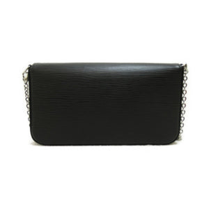 Louis Vuitton Pochette Felice Black Black Epi leather Clutch