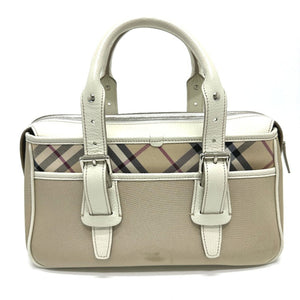 Burberry Beige Cloth Handbag ( )