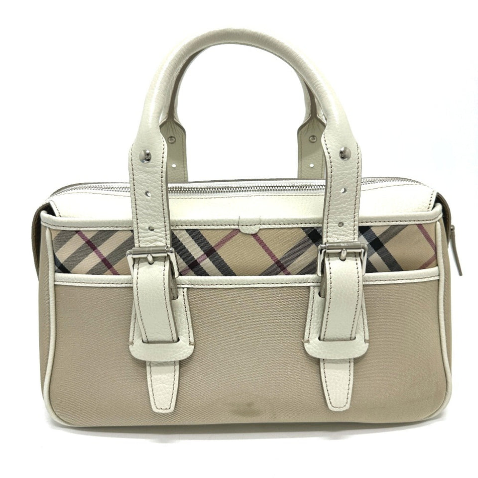 Burberry Beige Cloth Handbag ( )