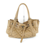 Burberry Brown Leather Tote Bag ( )