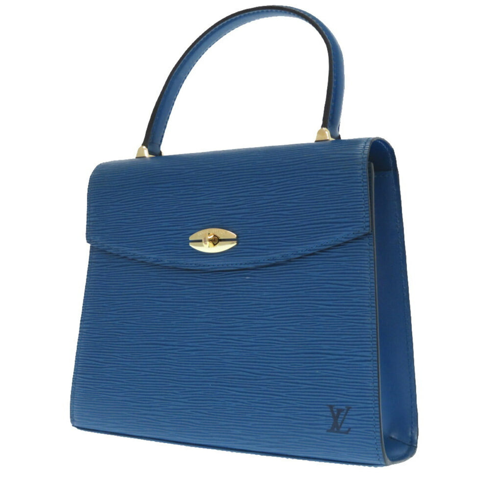 Louis Vuitton Epi Marzelb Handbag Toledo Blue