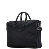 Burberry Black Nylon Leather Shoulder Bag ( )