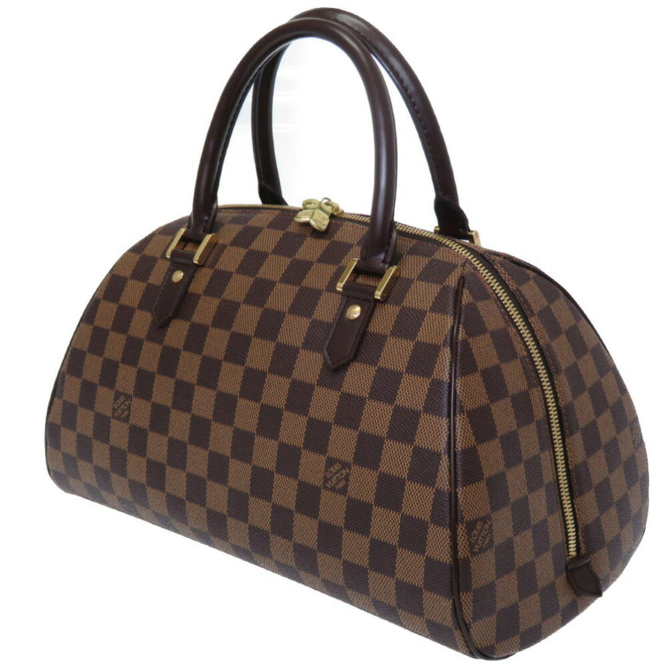 Louis Vuitton Damier Rivera MM Handbag Ebene 0039Louis Vuitton