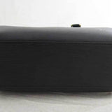 Louis Vuitton Bag Epi Ponneuf Black Leather Handbag Ladies