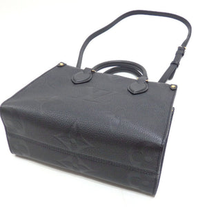 Louis Vuitton Tote Bag Monogram Empreinte On the Go PM Women's Noir Black Shoulder Giant
