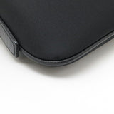 Burberry Beige Black Nylon Canvas Shoulder Bag ( )