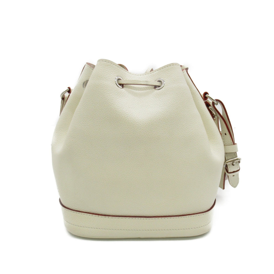 Louis Vuitton Noe BB Shoulder Bag White Blanc Suhali leather