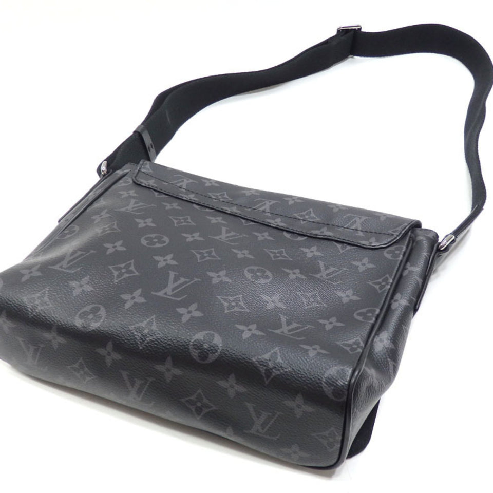 Louis Vuitton Shoulder Bag Monogram Eclipse District PM Men's