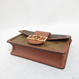 Louis Vuitton Portefeiulle Dauphine Shoulder Bag Brown Monogram Reverse PVC coated canvas