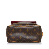 Louis Vuitton Monogram Vibasite PM Shoulder Bag Brown PVC Leather Ladies