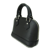 Louis Vuitton Nano Alma Black Black Epi Calfskin [cowhide] Handbag
