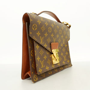 Louis VuittonAuth Monogram 2way Bag Monceau Women's Handbag,Shoulder Bag