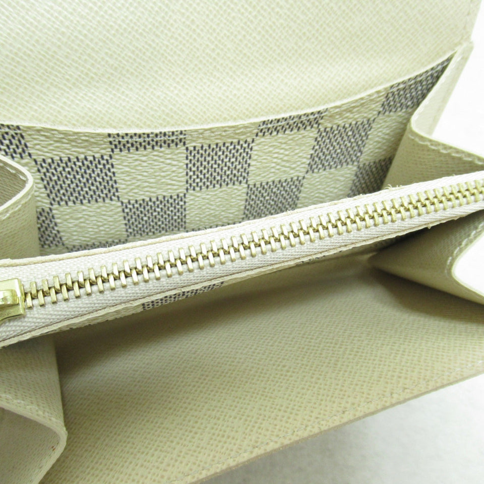 Louis Vuitton Sunchu Pochette Solo Belt White Damier Azur PVC coated canvas M9835S Clutch