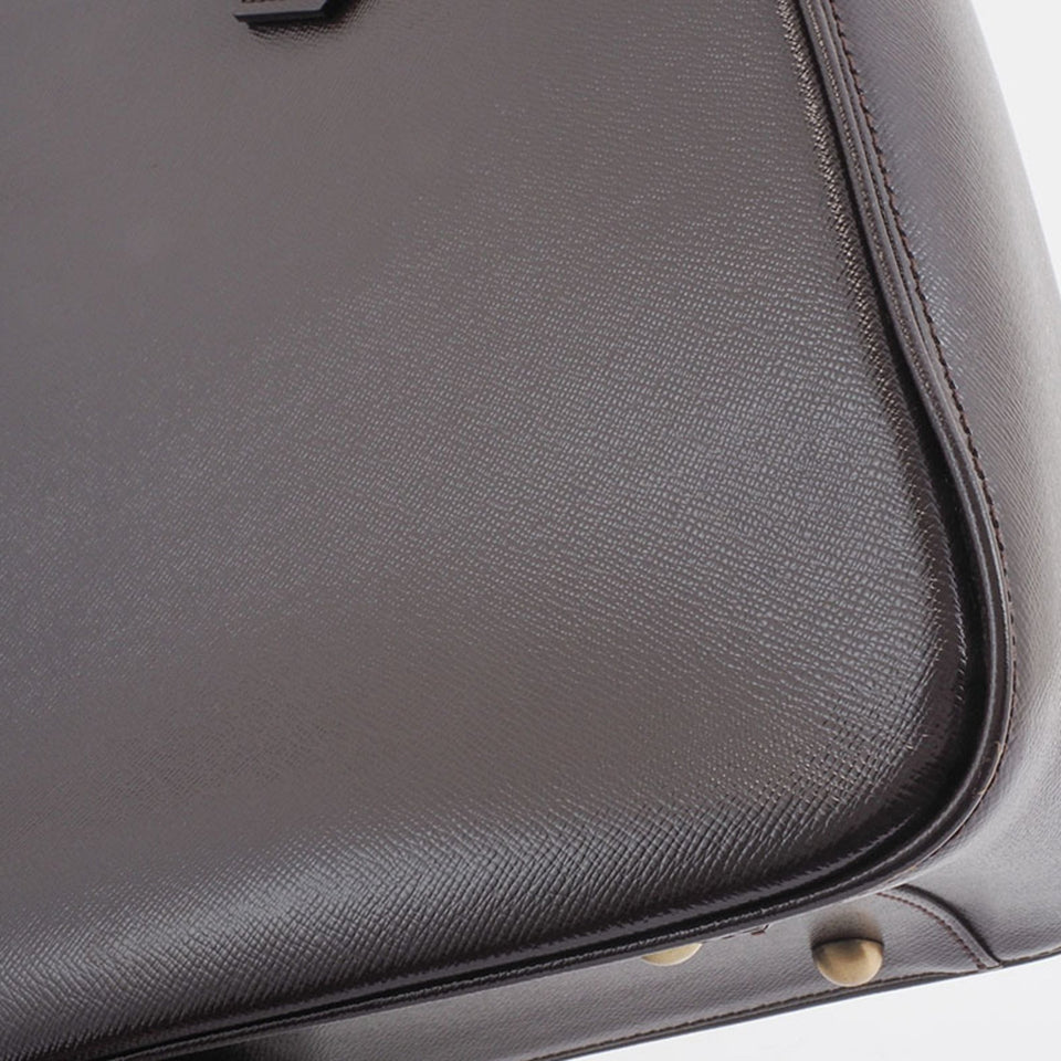 Burberry Brown Leather Handbag ( )