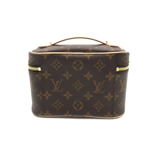 Louis Vuitton Nice Mini Vanity Bag Brown Monogram PVC coated canvas