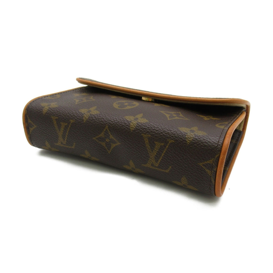 Louis Vuitton Pochette Florentine Brown Monogram PVC coated canvas Clutch