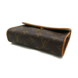 Louis Vuitton Pochette Florentine Brown Monogram PVC coated canvas Clutch