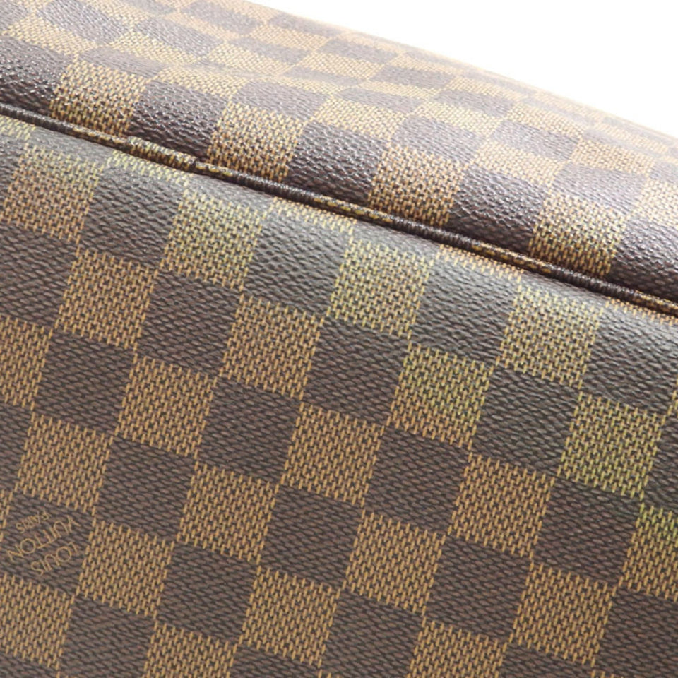 Louis Vuitton Tote Bag Damier Neverfull MM Women's Ebene Shoulder