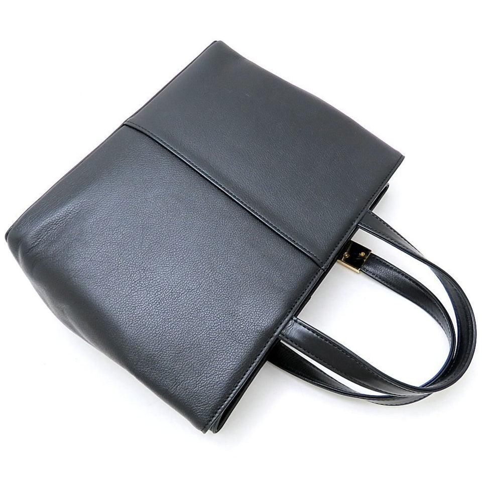 Burberry Black Leather Handbag ( )