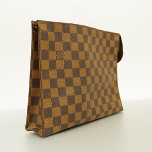 Louis VuittonAuth Damier Posh Toilette 26 Women's Pouch Clutch
