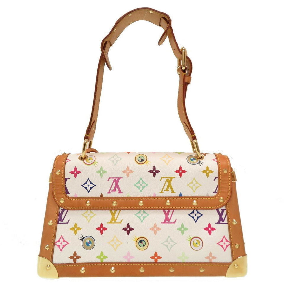 Louis Vuitton Eye Miss You Sack Mule Monogram Multicolor Blanc Handbag Bag White