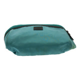 Burberry Black Label Turquoise Nylon Leather Shoulder Bag ( )