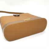 Burberry Brown Leather Shoulder Bag Tote Bag ( )