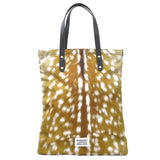 Burberry Black Brown Nylon Leather Handbag ( )