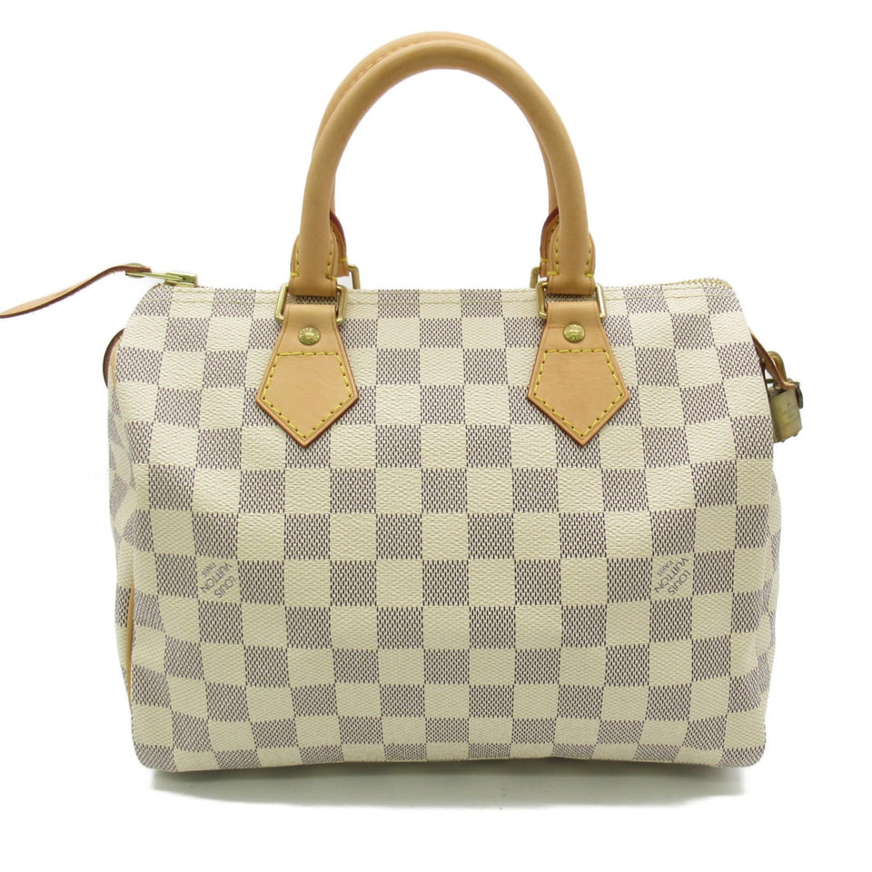 Louis Vuitton handbag Gray Damier Azur PVC coated canvas