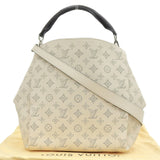 Louis Vuitton Monogram Mahina Babylon PM Shoulder Bag Punching Ivoire
