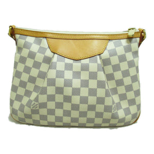 Louis Vuitton SiracPM Shoulder Bag Ivory Damier Azur PVC coated canvas