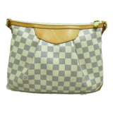 Louis Vuitton SiracPM Shoulder Bag Ivory Damier Azur PVC coated canvas