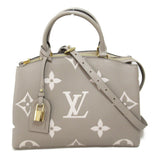 Louis Vuitton Petit Palais PM 2wayShoulder Bag Gray Turtrail claims Monogram empreinte leather