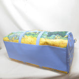 Louis Vuitton Van Gogh Keepall Bandouliere 50 Boston Bag Blue PVC coated canvas Masters collection