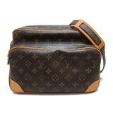 Louis Vuitton Nile Shoulder Bag Brown Monogram PVC coated canvas