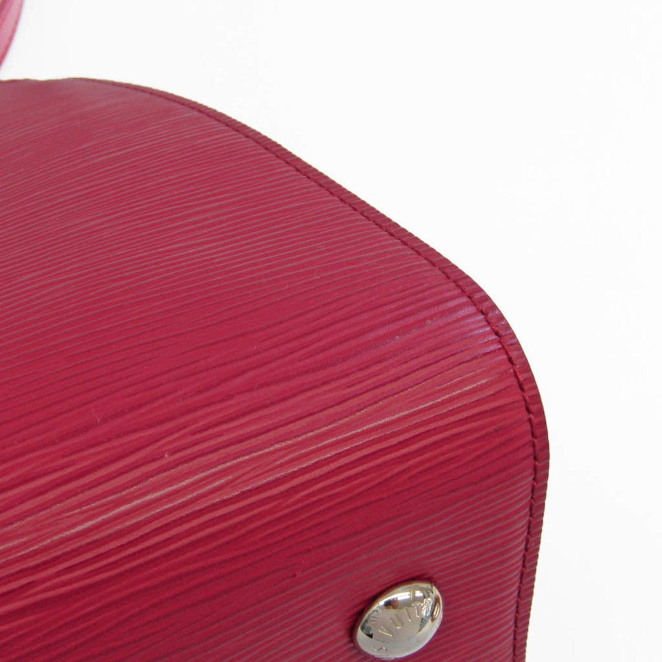 Louis Vuitton Epi Soufflot MM Women's Handbag,Shoulder Bag Fuchsia