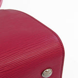 Louis Vuitton Epi Soufflot MM Women's Handbag,Shoulder Bag Fuchsia